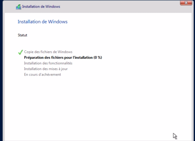 Installation Windows